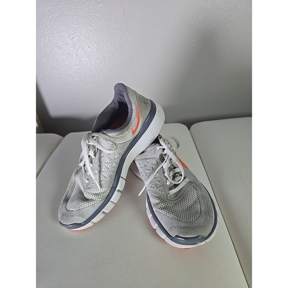 Nike Running Shoes Free 7.0 Womens Size 8 Athletic Sports Walking Gray and Neon - Picture 2 of 6